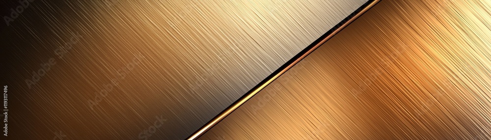 Poster stunning embossed metallic texture showcases luxurious golden and bronze tones with a smooth gradien