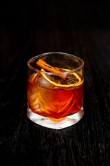 Drink traditionally served in bars and restaurants around the world.