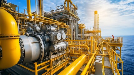 Offshore Oil and Gas Platform: A Glimpse into Energy Production