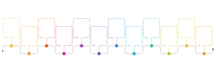 Infographic for presentation 12 months in 4 quarter can used for workflow layout, process diagram, flow chart.