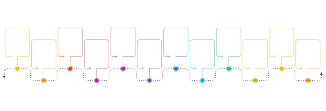 Infographic for presentation 12 months in 4 quarter can used for workflow layout, process diagram, flow chart.