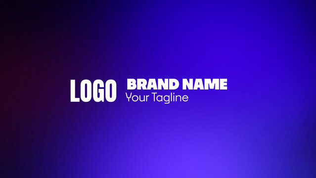 Brand Name Text Animation with Logo Reveal
