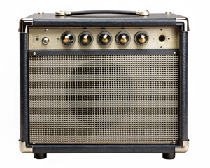 radio isolated on white