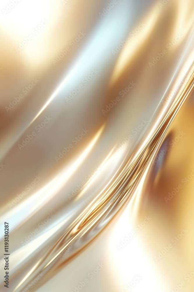 Poster elegant blend of polished gold and silver tones in a luxurious abstract metallic background with amp