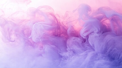 Fototapeta premium Elegant pastel lavender and pink haze creates a tranquil atmosphere in a dreamy, abstract composition