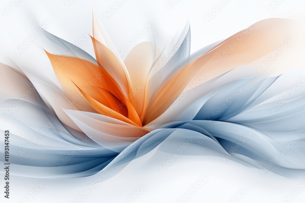 Poster A modern vector design of abstract fireworks with curved and geometric elements, suitable for corporate events