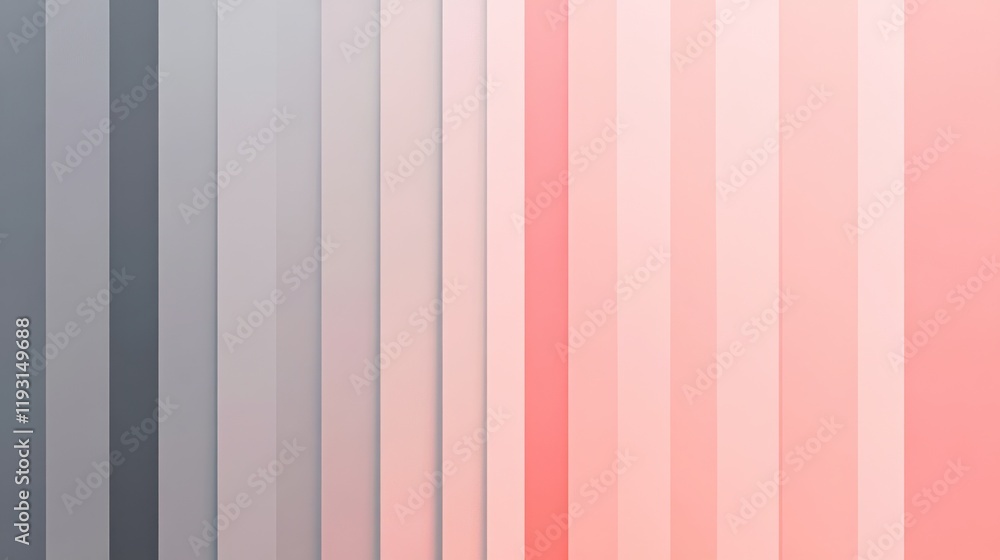 Aufkleber soft transition of colors blending from muted gray to gentle pastel hues creating a serene effect