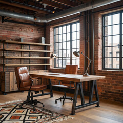 Industrial Loft Workspace
