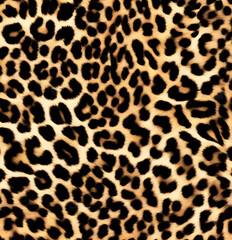 leopard, wild cat fur, fluffy background, dark background, bright spots, stylish design