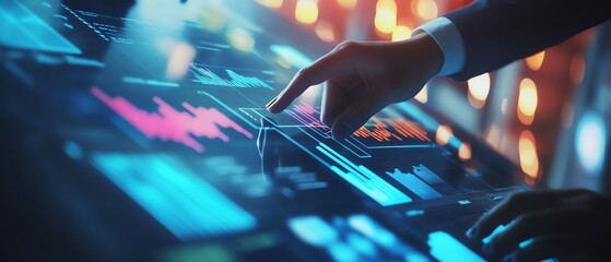 A group of diverse business professionals brainstorming in a modern office with charts and graphs on the table, emphasizing market segmentation strategies, focus on teamwork and da