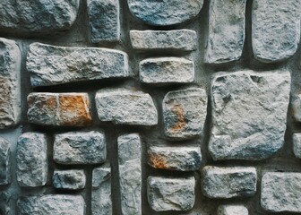 Rock wall pattern. Nothing in photo except for rocks.