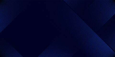 Modern black and blue background with lines shape, minimal technology background
