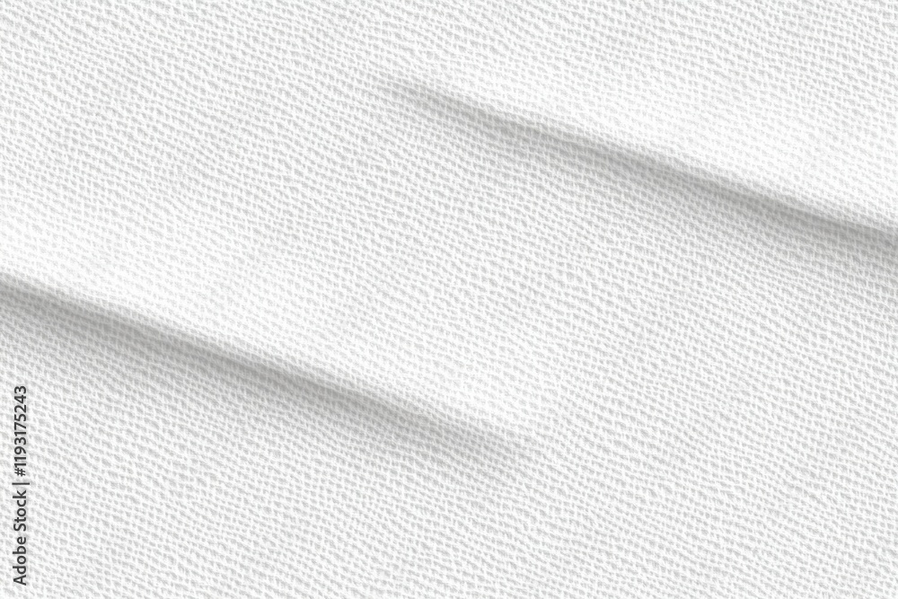 Aufkleber a detailed close-up of a textured white canvas fabric, showcasing intricate weave patterns and soft 