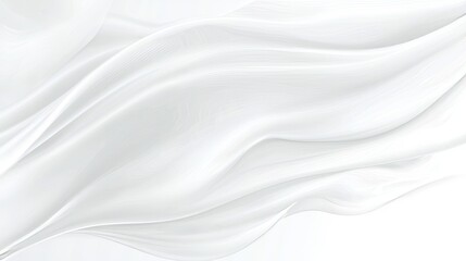 Obraz premium White abstract background featuring waves. Creative Architectural Concept