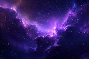 Fototapeta premium A night sky backdrop featuring the Milky Way galaxy and a starfield.