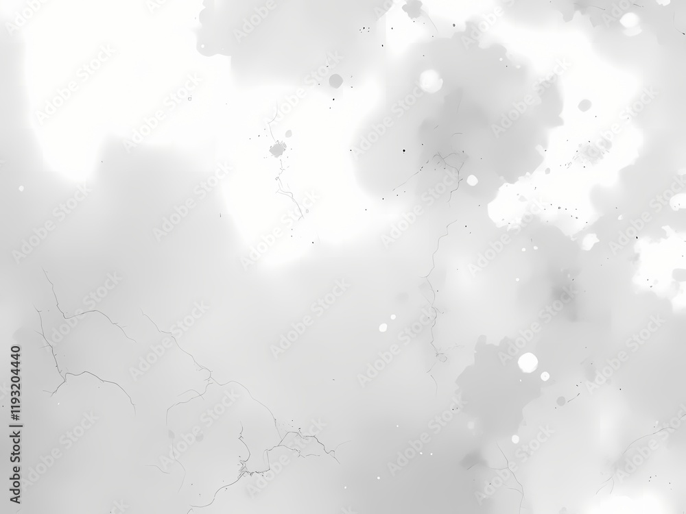 Aufkleber white and gray watercolor background with soft abstract effect.