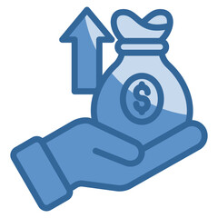 Profit Icon Element For Design