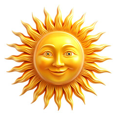 sun cartoon character