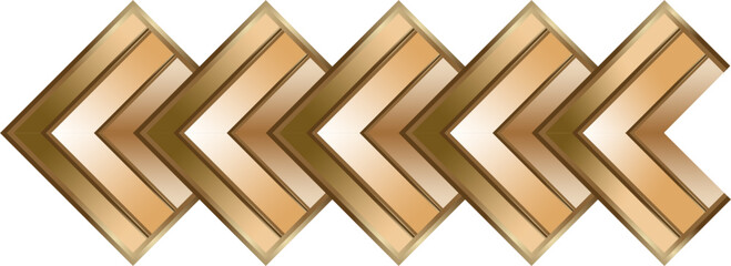 composition of geometric planes in the form of squares and triangles with gradations of yellow, brown and gold as background inspiration for graphic designs or as ornaments for artistic use