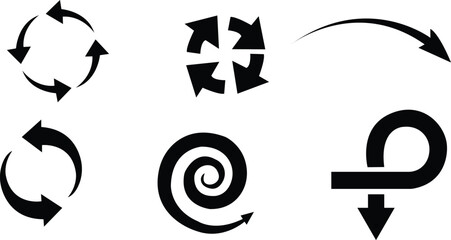 Collection of arrows vector in different design, Latest shapes of arrows