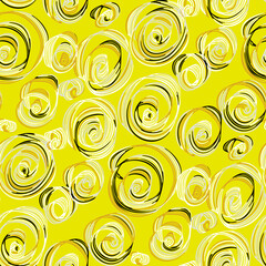 Seamless pattern with brush strokes. Vector illustration.