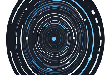 A radar screen featuring concentric circles and a sweeping line, commonly used in navigation, aviation, and maritime monitoring. PNG