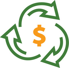 Money Related Vector Line Icon. Contains such Icons as Wallet, ATM, Bundle of Money, Hand with a Coin and more