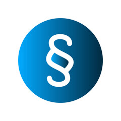 Law icon design template