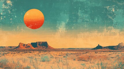 Thoughtful Vintage Oklahoma Poster for Home Decor