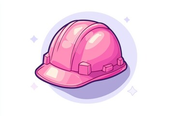 Fototapeta premium Aesthetic drill concept for construction logo design workshop