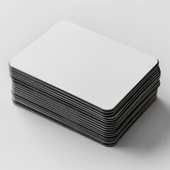 Mockup of a blank desk pad with custom branding placed on a clean white background, ideal for personalized office setups and promotional use.