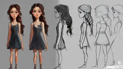 Girl character concepts
