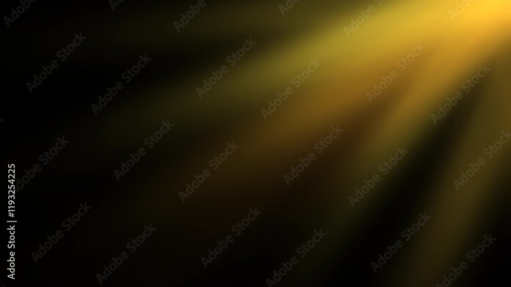 Wall mural sun light rays glowing loop video effect. alpha channel available in 2160 resolution