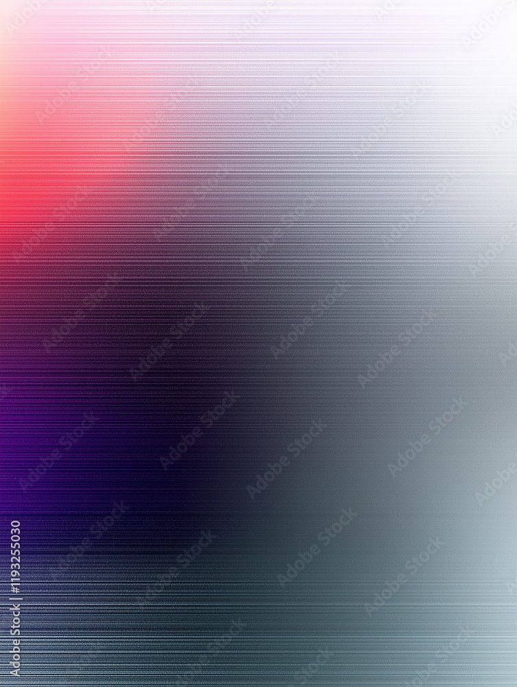 Poster Colorful abstract background with horizontal lines creating a gradient effect