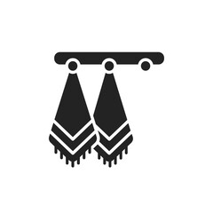 This beautifully designed minimalist towel icon elevates your home decor, infusing sophistication and charm into bathroom aesthetics while also complementing any living space exceptionally well