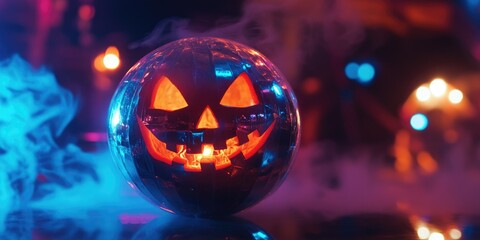 Spooky Halloween Jack-o-Lantern