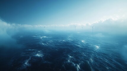 Offshore wind power plant