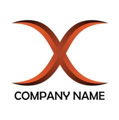  x shape light on black logo for your company 
