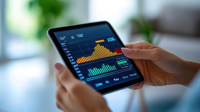 Passive house with integrated smart home technology, passive house, energy monitoring systems
