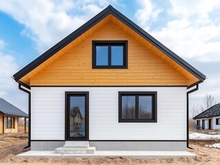 Passive house with thermal bridgefree construction, passive house, airtight building solutions