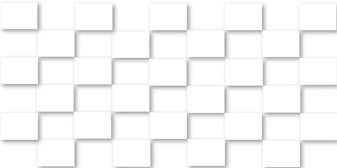 Simple Square cube box plate board on white wall background. 3d rendering. Multiple Horizontal Business Card Modern Mockup for Branding Presentation, Corporate Identity, Advertising, Graphic design.