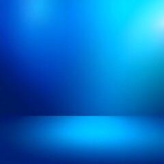 Obraz premium Serene Blue Gradient Abstract Background with Warm Moody Atmosphere