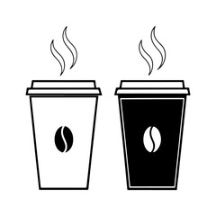 coffee cup with coffee