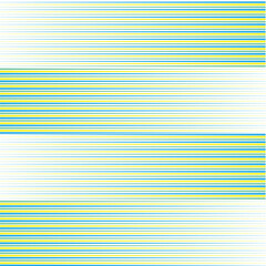 Obraz premium simple abstract light past ,yellow, and blue colour thik to thin horizontal line pattern.