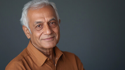 portrait of senior person