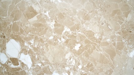 Fototapeta premium Elegant beige marble texture with subtle white and cream veins showcasing luxurious beauty and polished finish