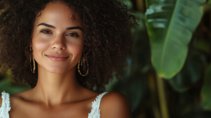 portrait of a latin woman
