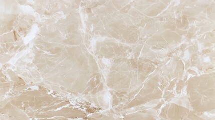Elegant beige marble texture showcasing smooth surface and subtle white and cream veins, perfect for sophisticated design projects