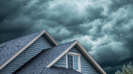 A roofing contractor inspects a homeâ€™s roof, providing an estimate for necessary repairs after a storm © Nany