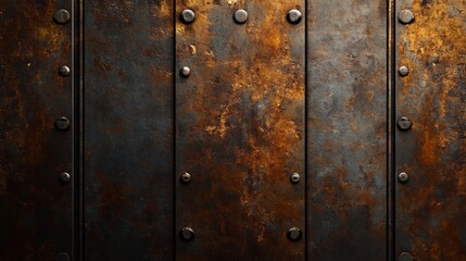 Fototapeta premium Industrial rusty background